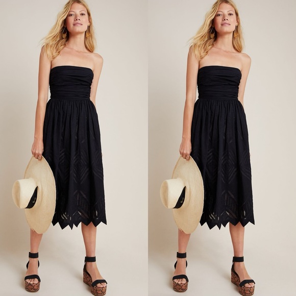 Anthropologie Luiza Midi Dress